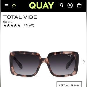 QUAY “Total Vibe” Sunglasses
